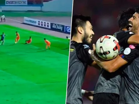 Nelson Bonilla marca un espectacular gol en Tailandia [VIDEO]