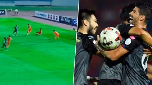 Nelson Bonilla marca un espectacular golazo para el Port FC de Tailandia