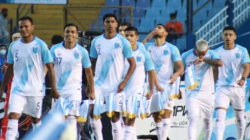 Alineación de Guatemala para enfrentar a Islas Vírgenes Británicas