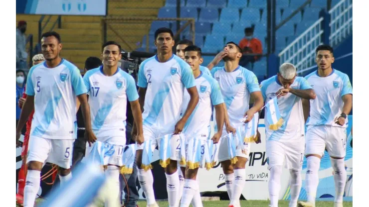 Alineación de Guatemala para enfrentar a Islas Vírgenes Británicas