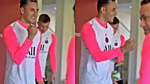 Keylor y Neymar también le dan al baile en el PSG