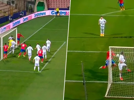 La insólita jugada que no terminó en gol para Costa Rica [VIDEO]