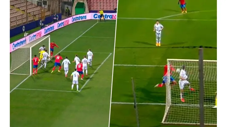 La insólita jugada que no terminó en gol para los ticos