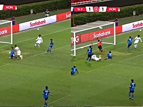 Increíble jugada que no concretaron los catrachos [VIDEO]