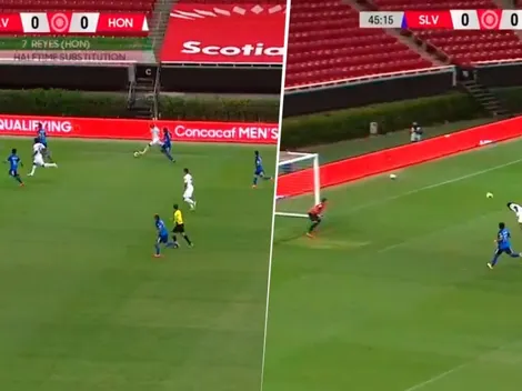 El Salvador 1-1 Honduras: el gol que abrió el marcador
