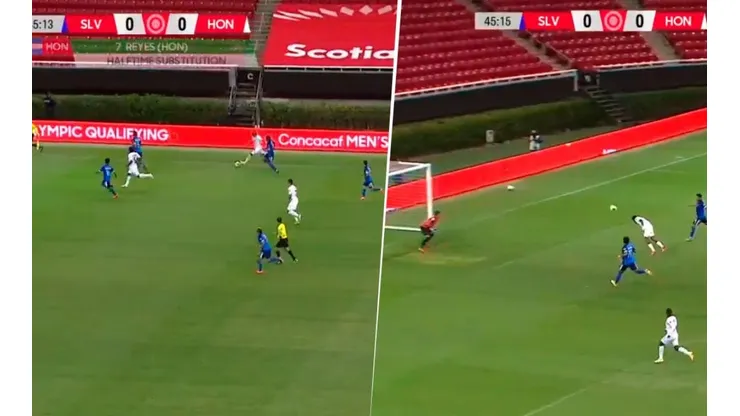 Preolímpico de Concacaf: Honduras vence 1-0 a El Salvador a segundos de iniciado el complemento