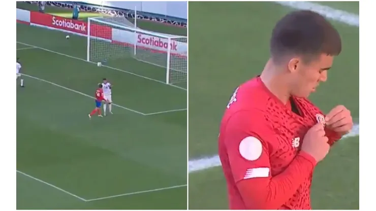 Costa Rica lo gana al medio tiempo