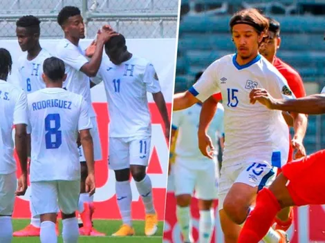 Preolímpico de Concacaf: las alineaciones de Honduras y El Salvador