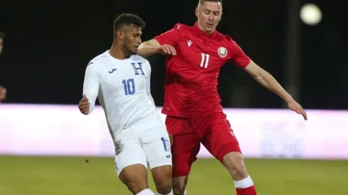 Honduras y Bielorrusia empataron 1-1 en amistoso jugado en Europa
