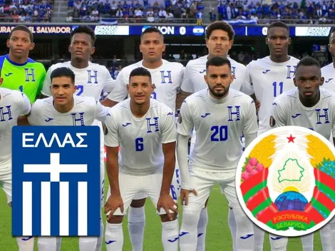 Los convocados de Honduras para enfrentar a Bielorrusia y Grecia