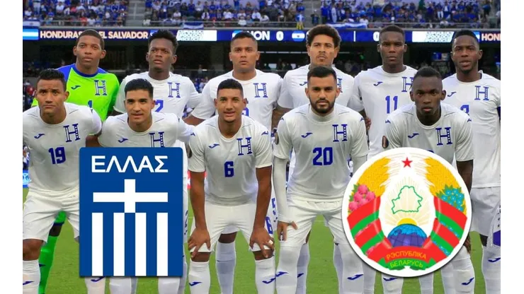 Los convocados de Honduras para enfrentar a Bielorrusia y Grecia