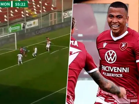 Rigoberto Rivas marcó y le dio la victoria al Reggina [VIDEO]