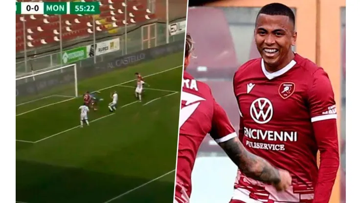 Rigoberto Rivas le da la victoria al Reggina por 1-0 contra Monza por la Serie B
