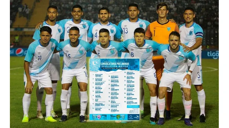 Fedefut comparte convocatoria de Guatemala para las Eliminatorias de Concacaf