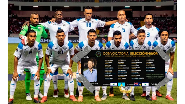 Nicaragua confirma convocados para los partidos ante Santa Lucía e Islas Turcas y Caicos