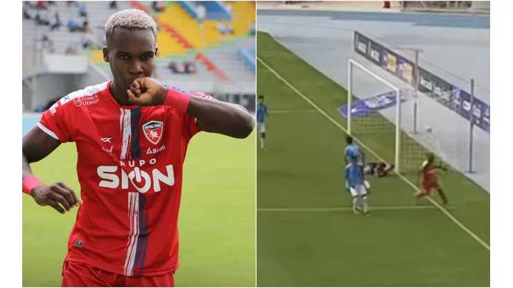 Rubilio Castillo debuta con gol en la Liga de Bolivia
