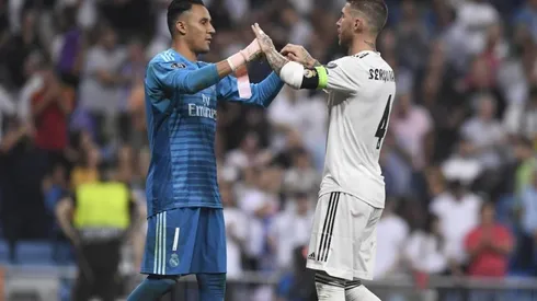 Sergio Ramos contó que celebró por la clasificación del PSG por Keylor Navas