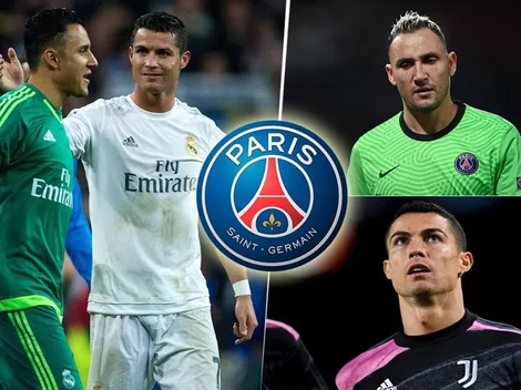 ¡Bomba! PSG podría reencontrar a Keylor Navas con Cristiano Ronaldo