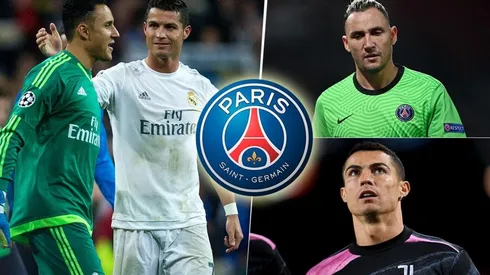 ¡Bomba! PSG podría reencontrar a Keylor Navas con Cristiano Ronaldo