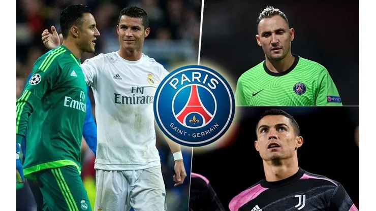 ¡Bomba! PSG podría reencontrar a Keylor Navas con Cristiano Ronaldo