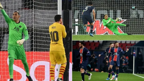 El PSG elimina al Barcelona con Keylor Navas como figura