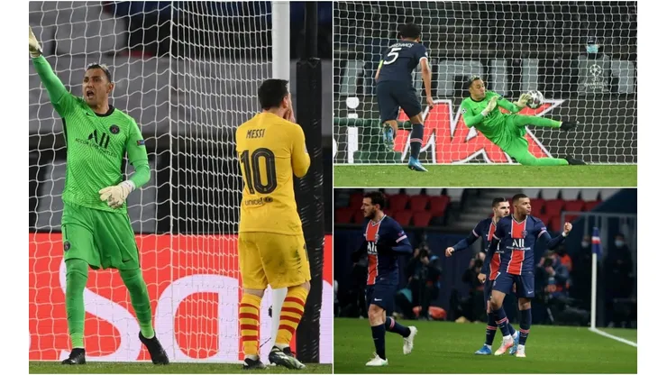 El PSG elimina al Barcelona con Keylor Navas como figura