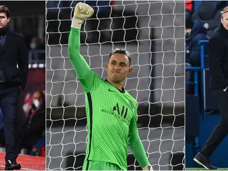 Navas recibió los elogios de Pochettino y Koeman
