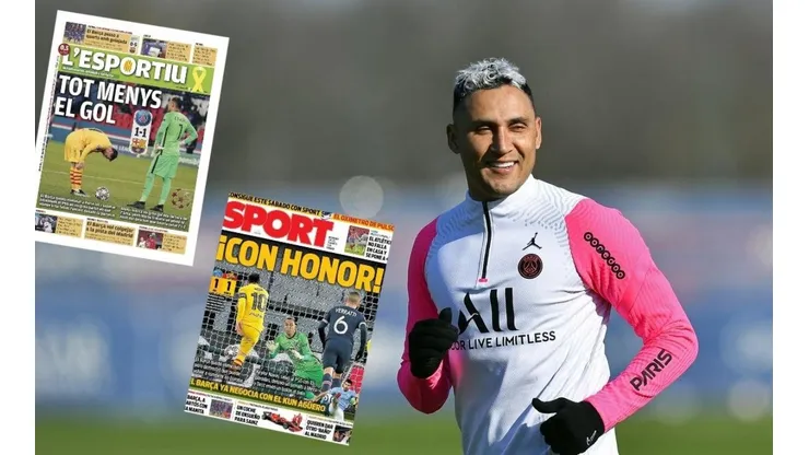 ¡Portadas internacionales se rinden ante Keylor Navas!