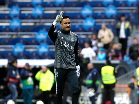 Keylor Navas y un dardo al Real Madrid