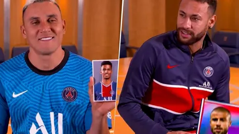 Keylor Navas vence a Neymar en divertido reto de PSG