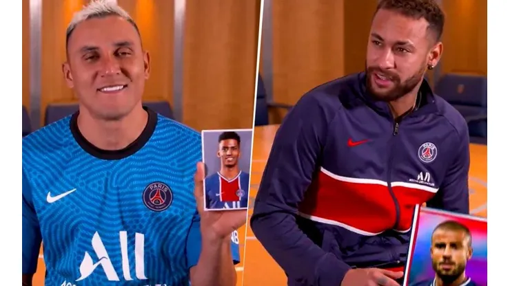 Keylor Navas vence a Neymar en divertido reto de PSG
