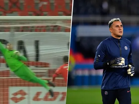 Keylor Navas realiza una espectacular atajada ante Dijon [VIDEO]