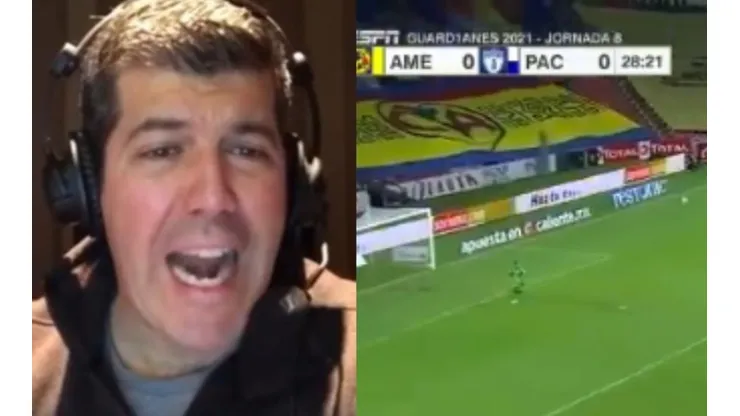 ¡Fernando Palomo y un gol de media cancha!