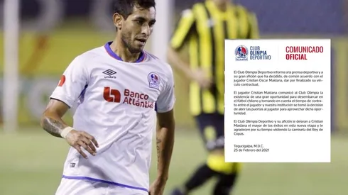 El Chaco Maidana se va del Olimpia