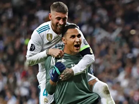 Keylor Navas sigue los pasos de Sergio Ramos