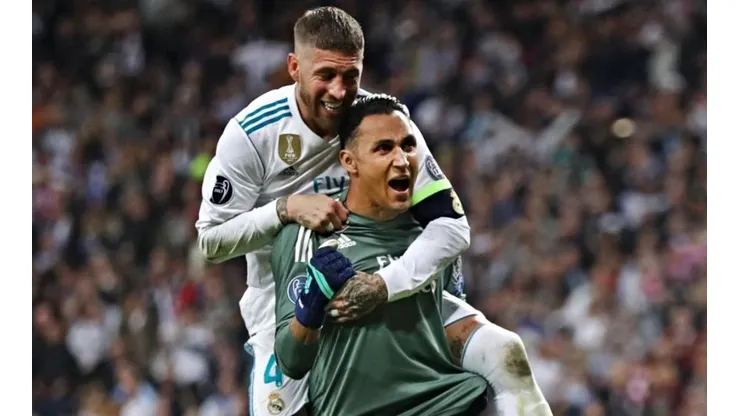 Keylor Navas sigue los pasos de Sergio Ramos
