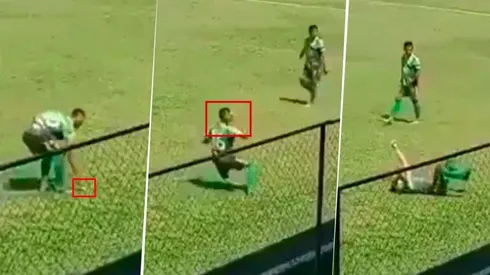 Viral: futbolista finge ser agredido en Guatemala de manera insólita [VIDEO]