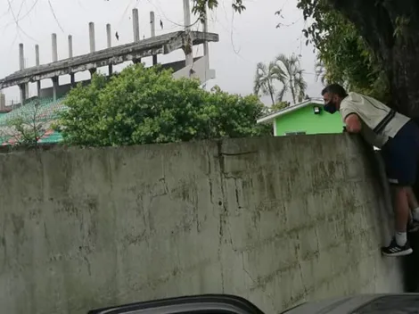 Diego Vásquez se las ingenió para ver el triunfo de Motagua