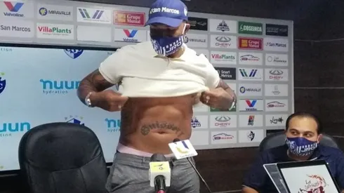 Román Torres aclara las dudas de su sobrepeso