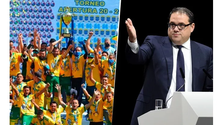 Víctor Montagliani felicita a Guastatoya de Guatemala