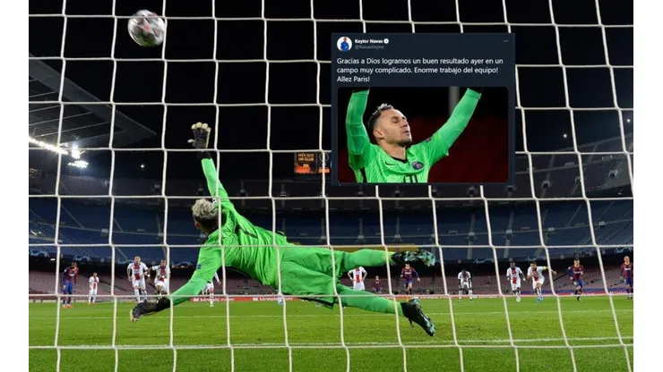 Keylor envió un mensaje tras la victoria ante Barcelona