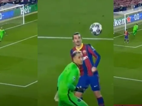 El "regalo" de Keylor Navas a Antoine Griezmann [VIDEO]