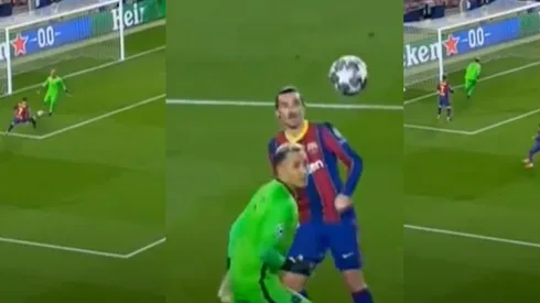 El "regalo" de Keylor Navas a Antoine Griezmann