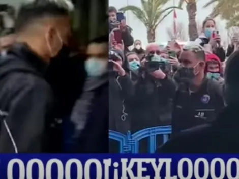 ¡Recibimiento especial para Keylor en Barcelona! [VIDEO]