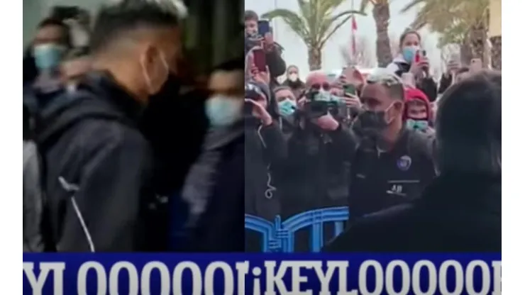 ¡Recibimiento especial para Keylor Navas en Barcelona!