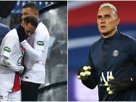 ¡Alarma en el PSG de Keylor Navas! Se lesiona Neymar