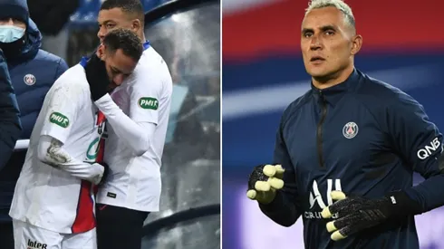 ¡Alarma en el PSG de Keylor Navas! Se lesiona Neymar