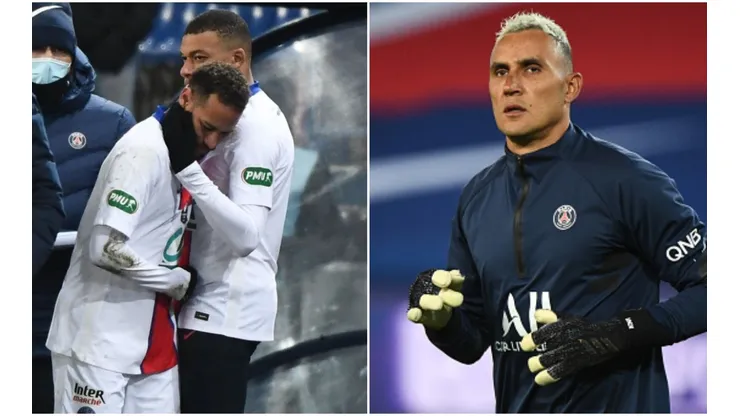 ¡Alarma en el PSG de Keylor Navas! Se lesiona Neymar