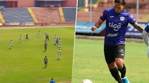 Gullit Peña marcó un gran gol en el amistoso ante la Sub 23