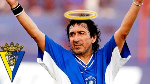 El hilarante tuit del Cádiz que vincula al Mágico González con Dios